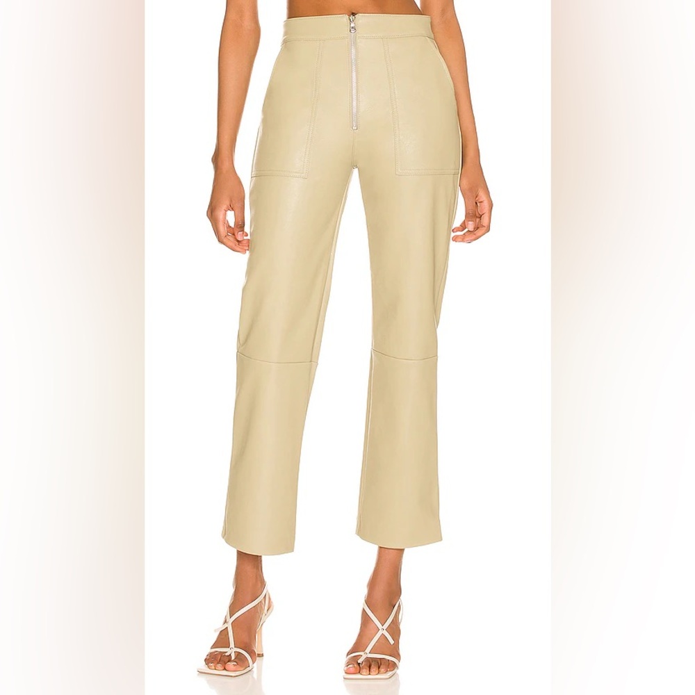 vegan leather pants